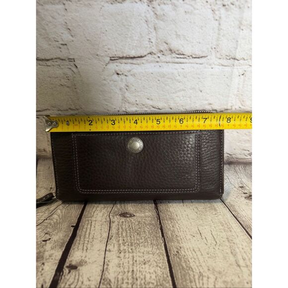 Coach pebbled leather wallet vintage NWT - Picture 8 of 9